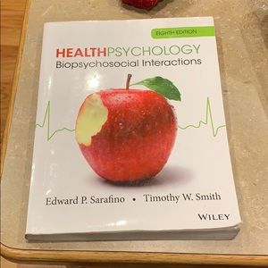 Health psychology book